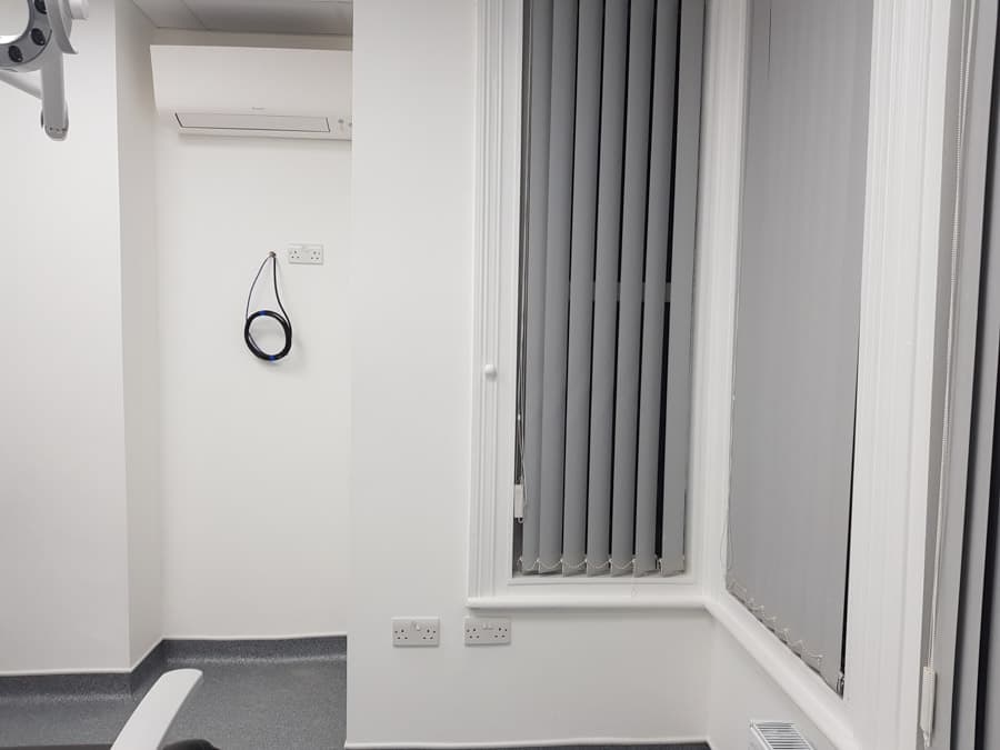 Dental practice fit-out — finished interior